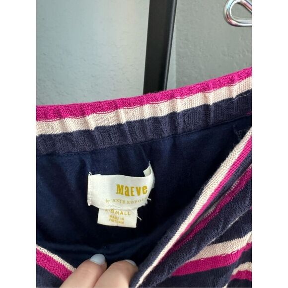 Anthropologie Maeve Daydream Striped Jumpsuit XS‎ - Picture 4 of 7